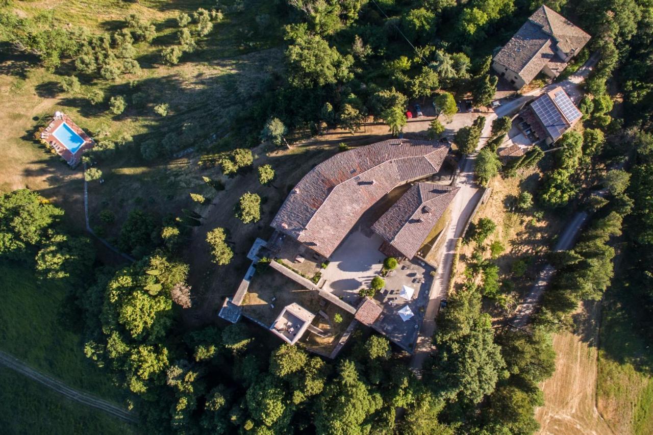 Castello Di Petroia Dimora D'Epoca Hotel Gubbio Bagian luar foto